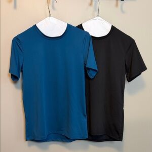 Liberty Pro Boys YL Crew Neck Athletic T-Shirt Bundle of Two